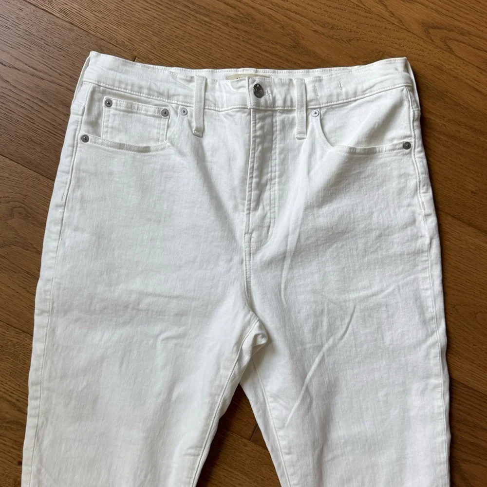 Madewell The Perfect Vintage Jean - Size 30 Petite - NWT - White Denim - Picture 4 of 10